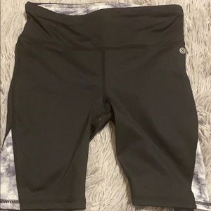 Black + white and grey tie-dye